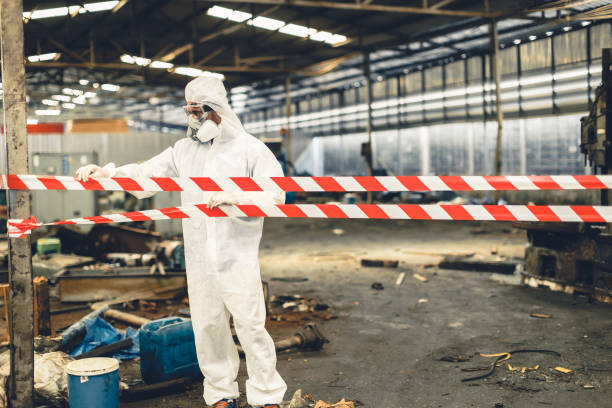 Professional Biohazard technician working in Cape May Point, NJ